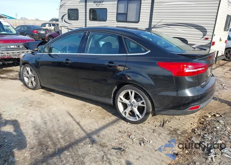 2015 Ford Focus Titanium from USA, damaged, VIN 1FADP3J25FL372557